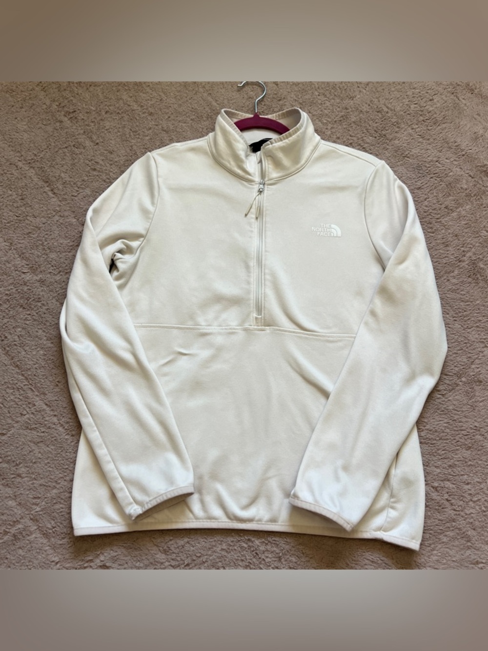 The‎ North Face Quarter Zip Sweatshirt Outdoor Hiking Sporty Athleisure Sz M